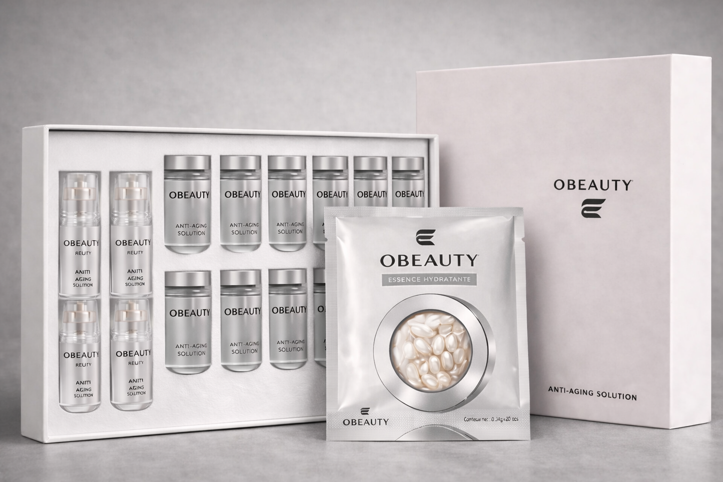 Cure Anti-Âge Complète – Kit Micro-Infusion + Capsules Moisturizing Essence