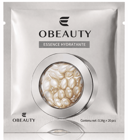 Cure Anti - Âge Complète – Kit Micro - Infusion + Capsules Moisturizing Essence - OBEAUTY