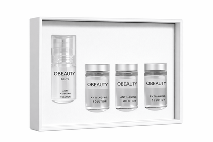 Cure Anti - Âge Complète – Kit Micro - Infusion + Capsules Moisturizing Essence - OBEAUTY
